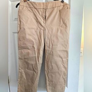 Ann Taylor Tan Capri Pants